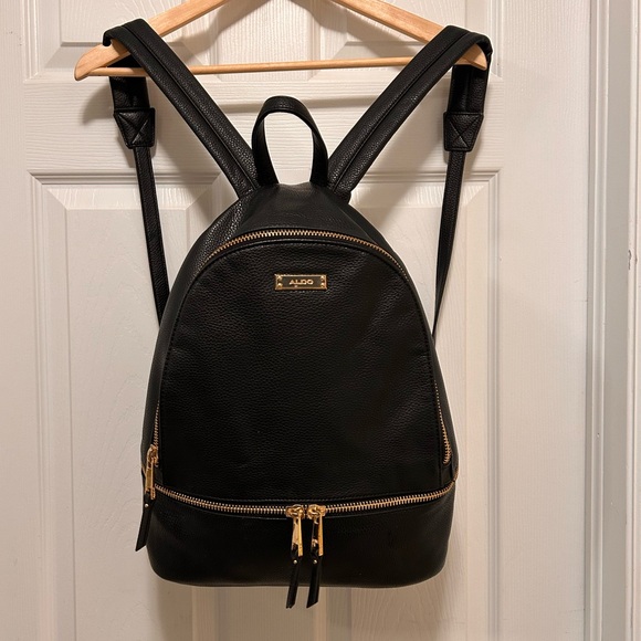 Aldo full size knapsack, black. - Picture 1 of 11